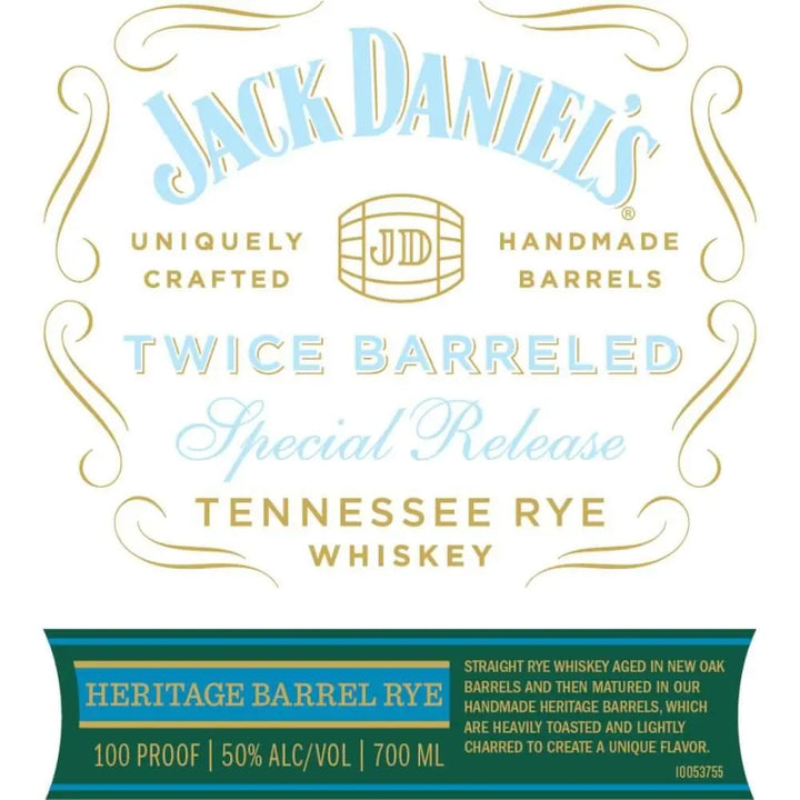 Jack Daniel's Twice Barreled Tennessee Rye 2023 Release - Main Street Liquor