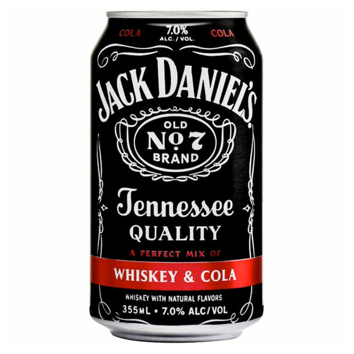 Jack Daniel's Whiskey & Cola - Main Street Liquor