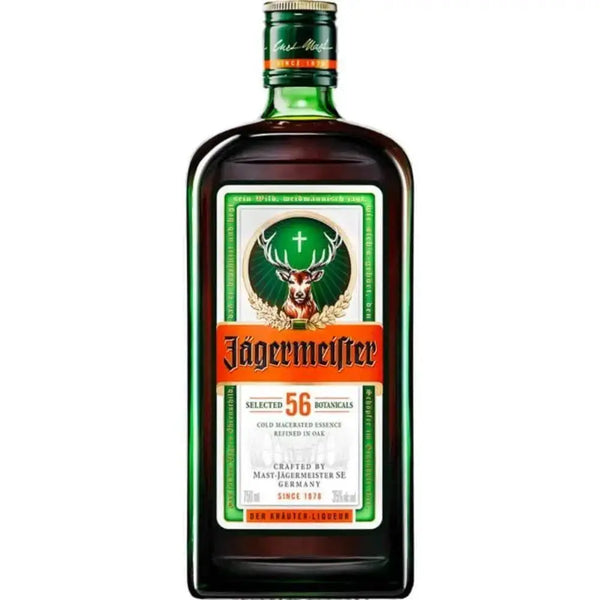 Jägermeister 700ml 56種類のボタニカル4本 Jagermeister Herbal Liqueur - Bold & Balanced Flavor – Main Street