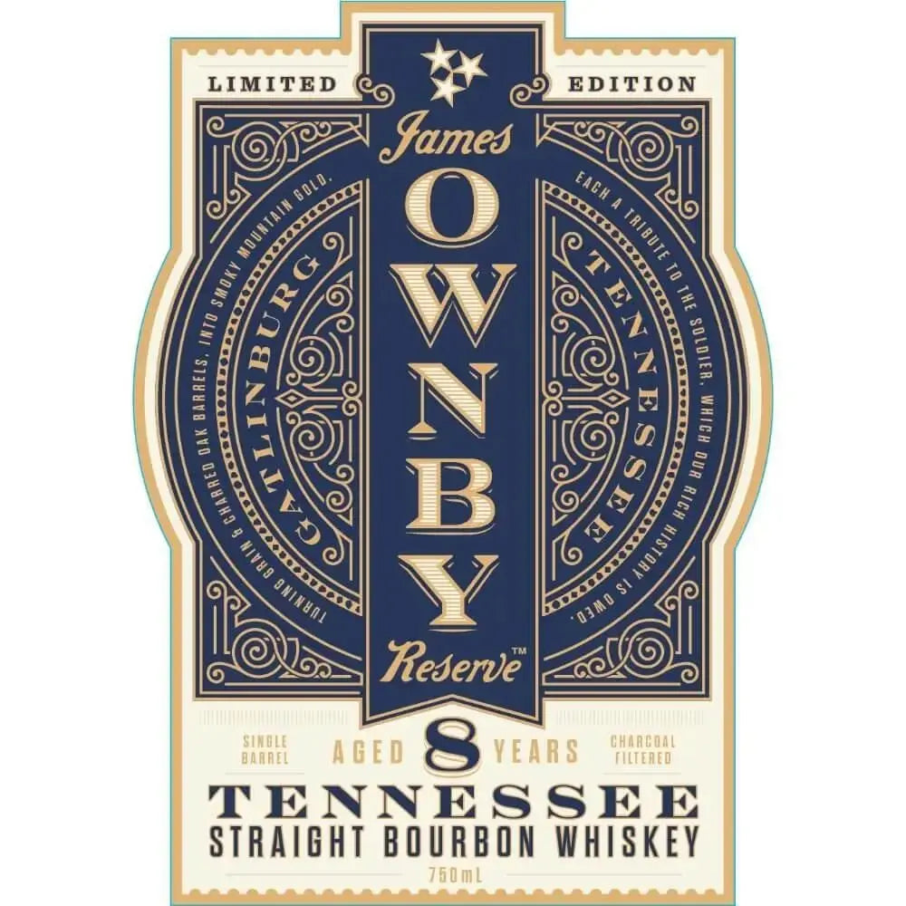James Ownby Reserve 8 Year Old Tennessee Bourbon - Main Street Liquor