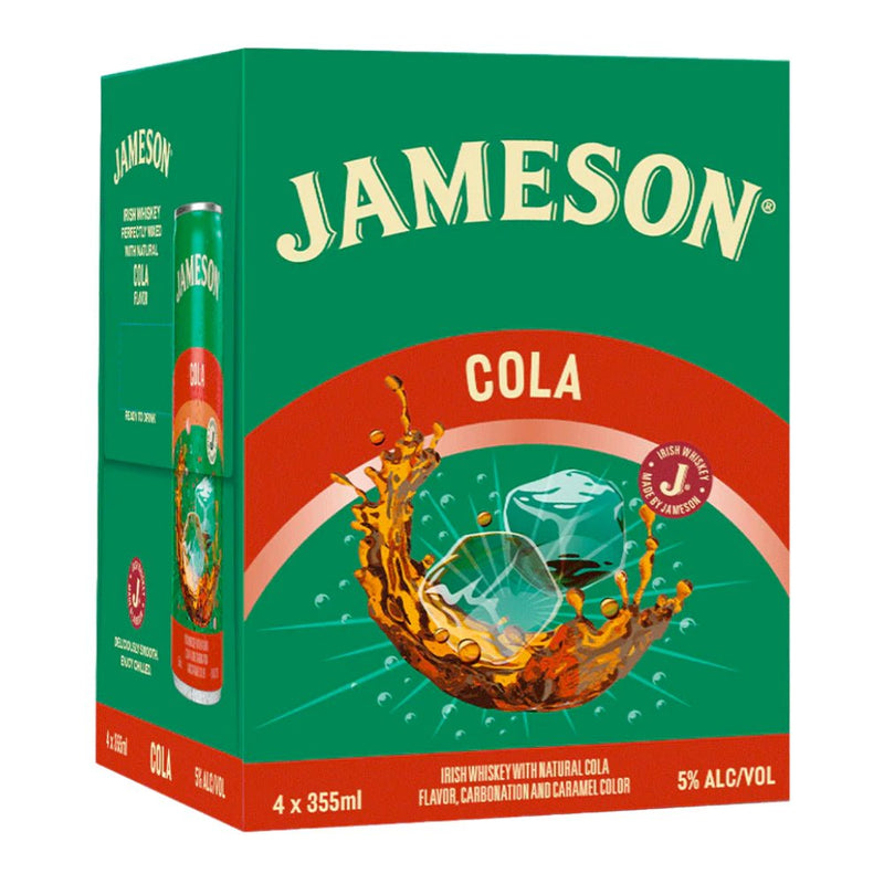 Load image into Gallery viewer, Jameson Cola Canned Cocktail 4pk - Main Street Liquor
