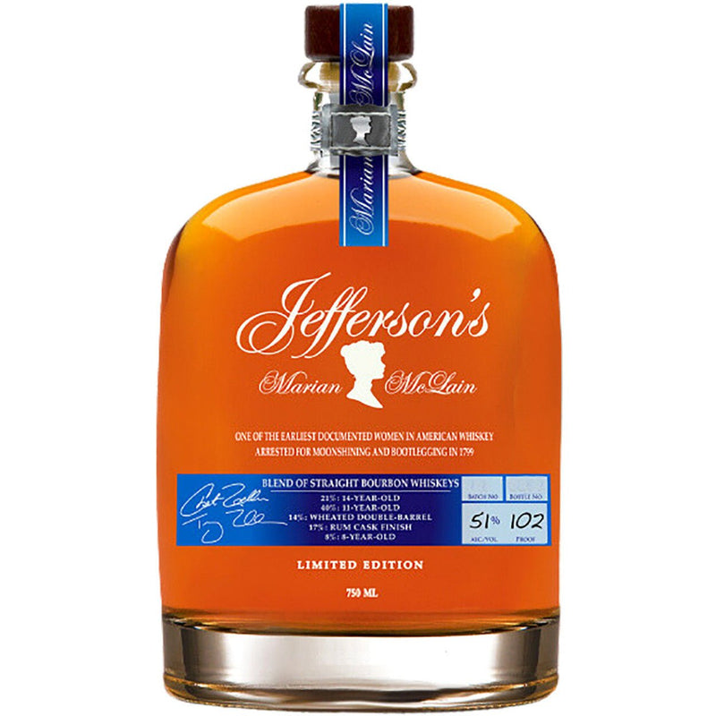 Load image into Gallery viewer, Jefferson’s Marian McLain Blended Bourbon Limited Edition - Main Street Liquor
