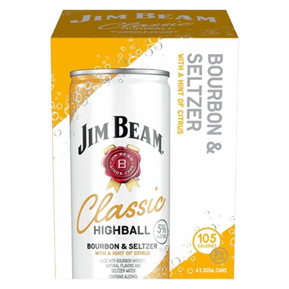 Jim Beam Classic Highball Bourbon &amp; Seltzer - Main Street Liquor