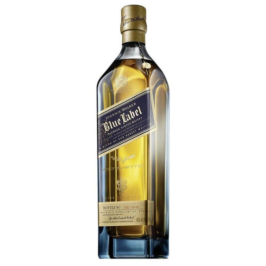 Johnnie Walker Blue Label Corvette Logo - Main Street Liquor