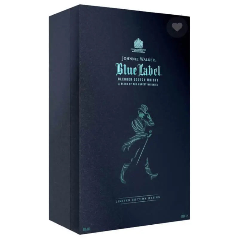 Johnnie Walker Blue Label Limited Edition Design Gift Set With Crystal Glasses - Main Street Liquor