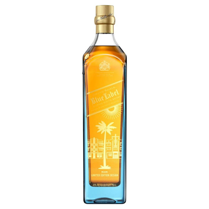 Johnnie Walker Blue Label Miami Limited Edition Design - Main Street Liquor