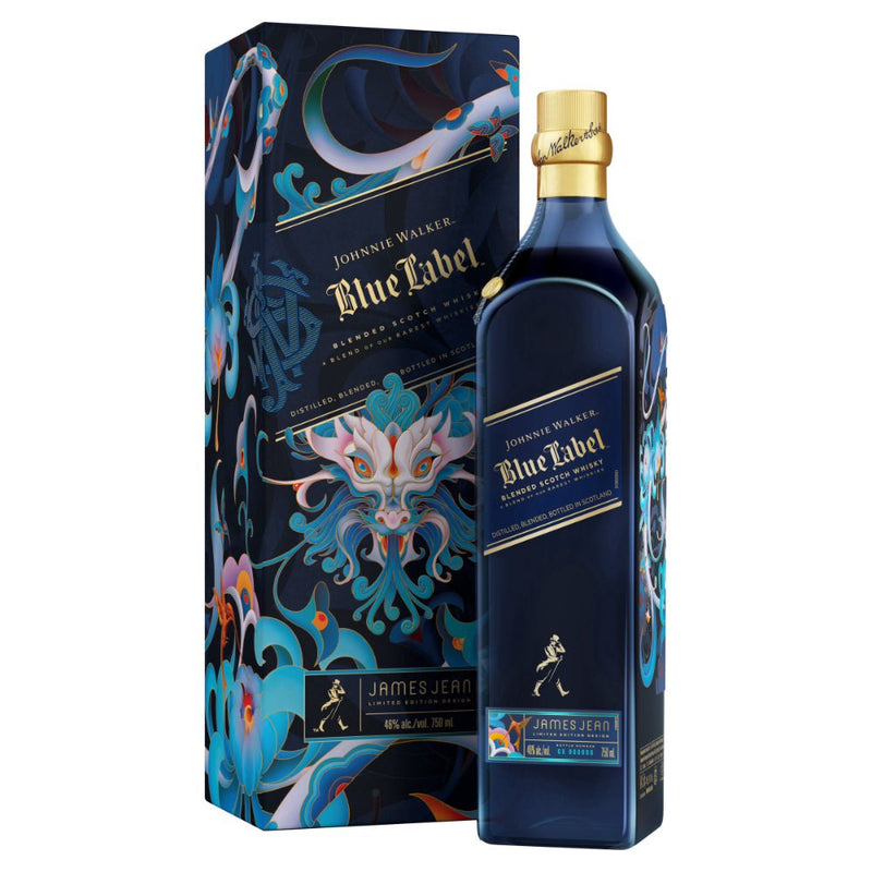 Load image into Gallery viewer, Johnnie Walker Blue Label Year Of The Wood Dragon X James Jean - Main Street Liquor
