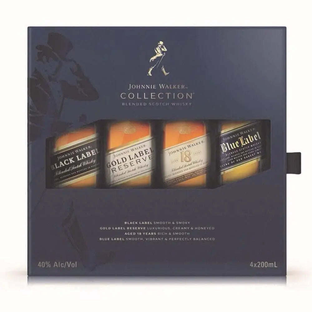 Johnnie Walker Collection Gift Set (4X200mL) - Main Street Liquor