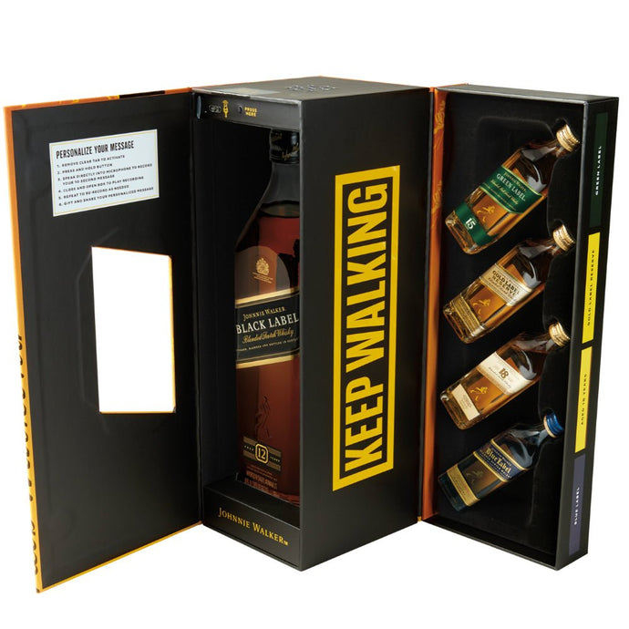 Johnnie Walker Moments To Share Voice Recorder Gift Set - Main Street Liquor