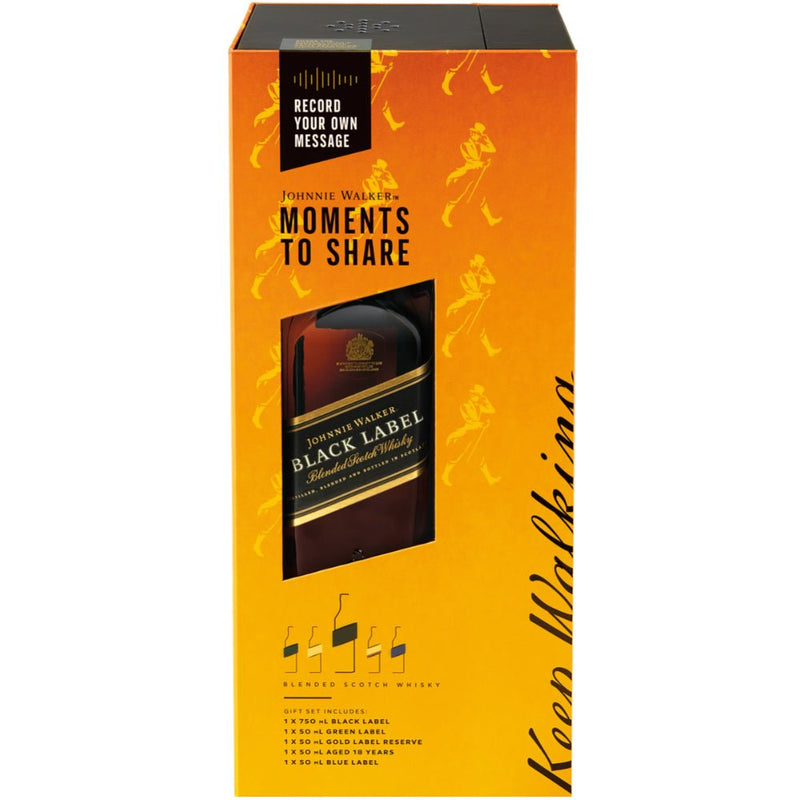 Load image into Gallery viewer, Johnnie Walker Moments To Share Voice Recorder Gift Set - Main Street Liquor
