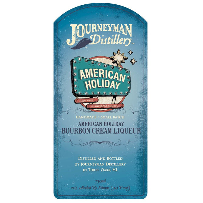 Journeyman Distillery American Holiday Bourbon Cream - Main Street Liquor