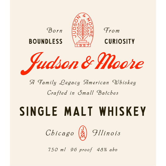 Judson & Moore Single Malt Whiskey - Main Street Liquor