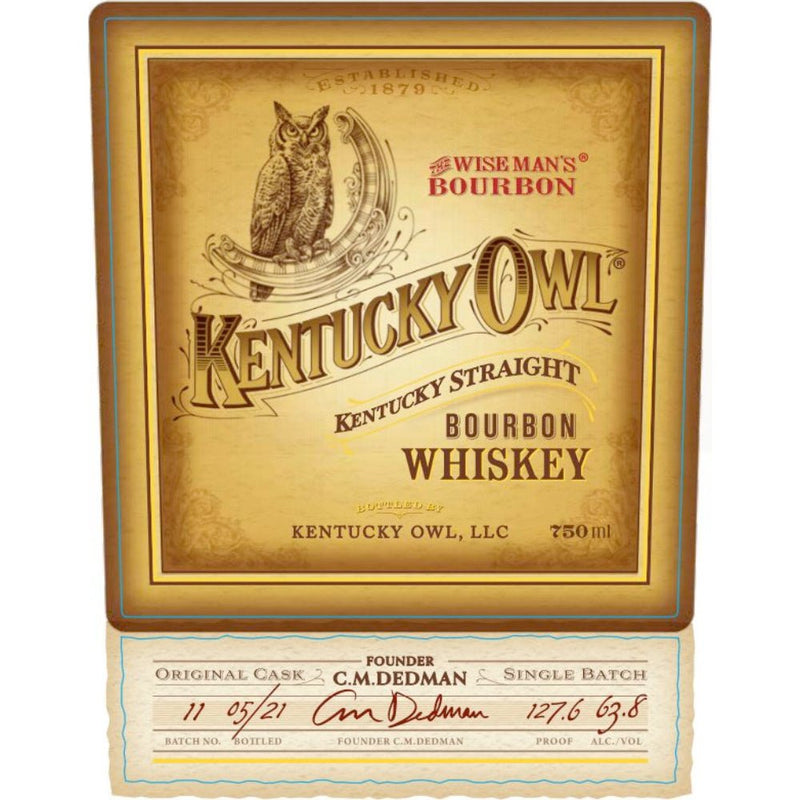 Load image into Gallery viewer, Kentucky Owl Bourbon Batch 11 - Main Street Liquor
