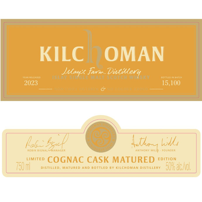 Kilchoman Cognac Cask Matured 2023 Edition - Main Street Liquor