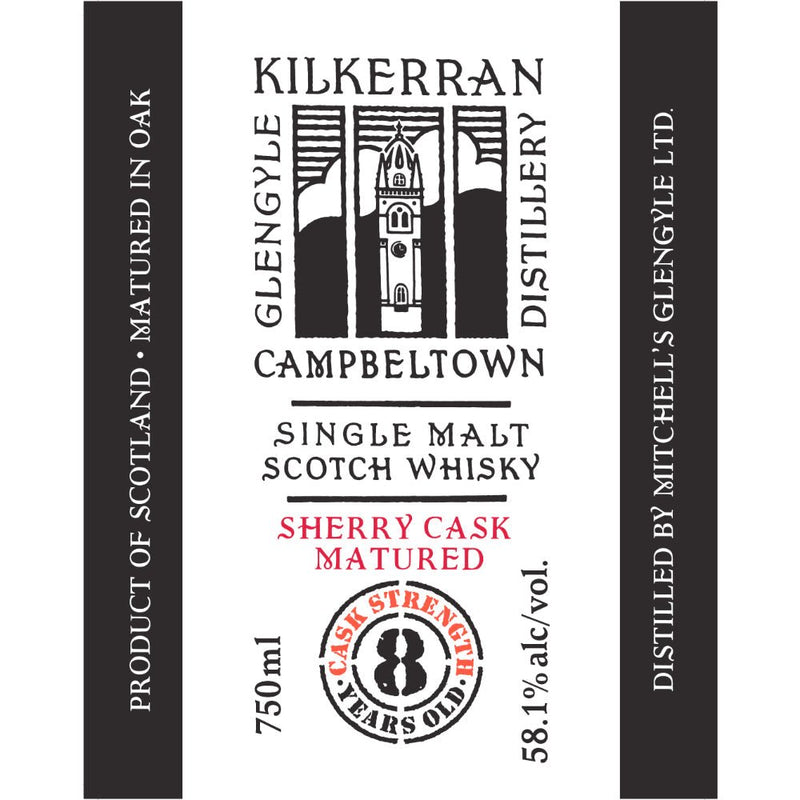 Load image into Gallery viewer, Kilkerran 8 Year Old Cask Strength Sherry Cask Matured - Main Street Liquor
