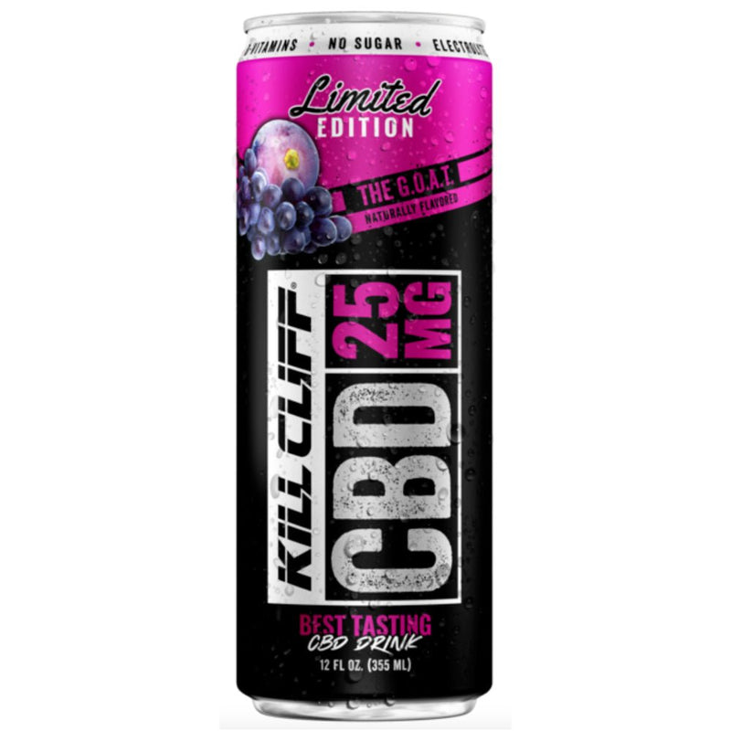 Load image into Gallery viewer, Kill Cliff The G.O.A.T. CBD Drink 24 Pack - Main Street Liquor
