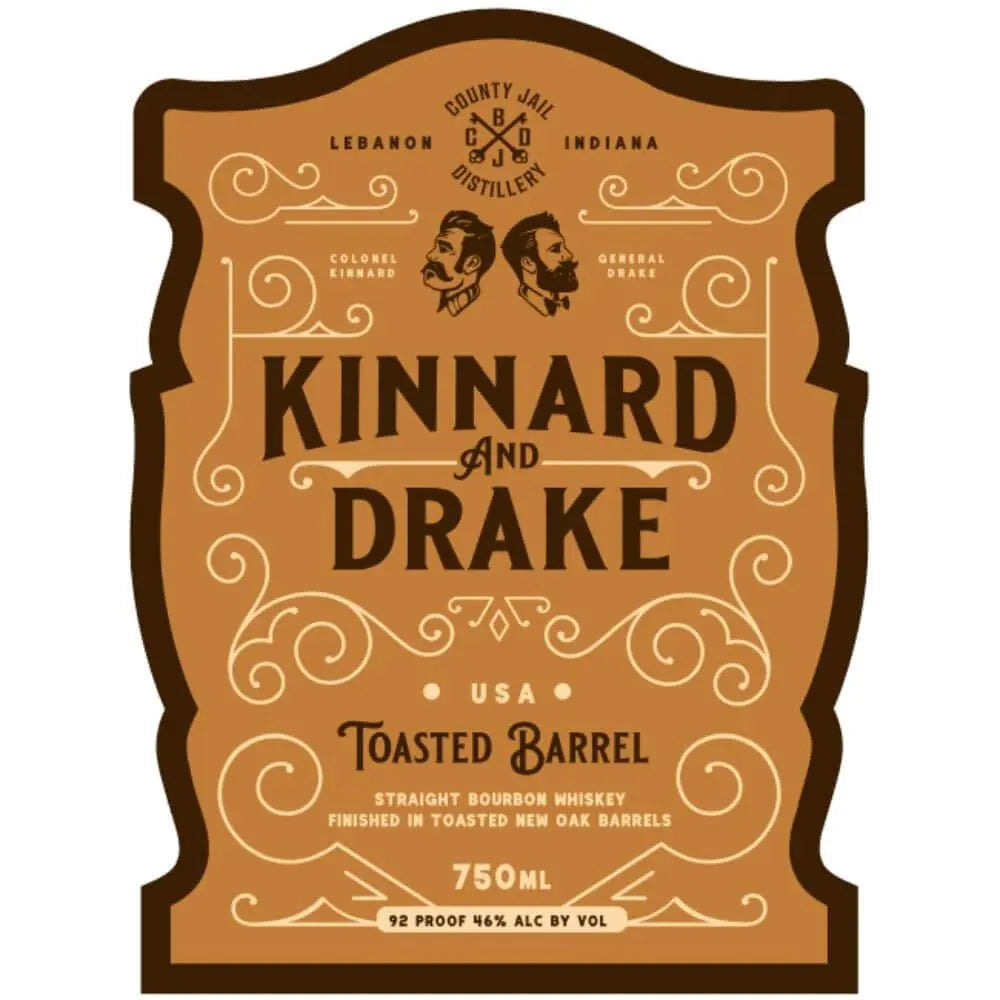 Kinnard and Drake Toasted Barrel Bourbon - Main Street Liquor