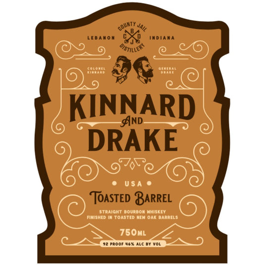 Kinnard and Drake Toasted Barrel Bourbon - Main Street Liquor