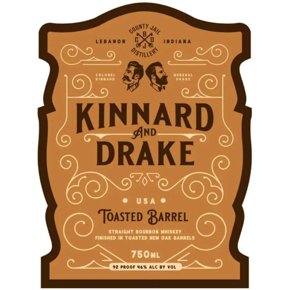 Kinnard and Drake Toasted Barrel Bourbon - Main Street Liquor