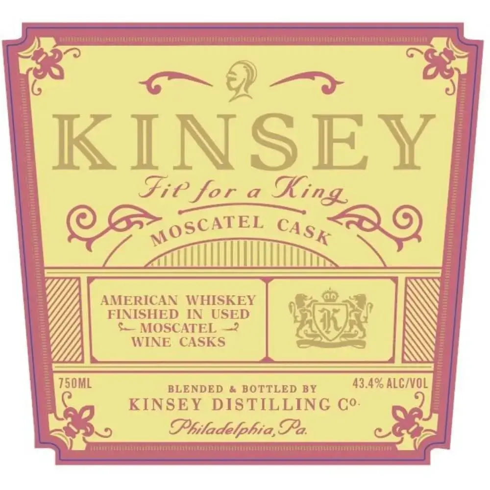 Kinsey Moscatel Wine Cask Finished American Whiskey - Main Street Liquor
