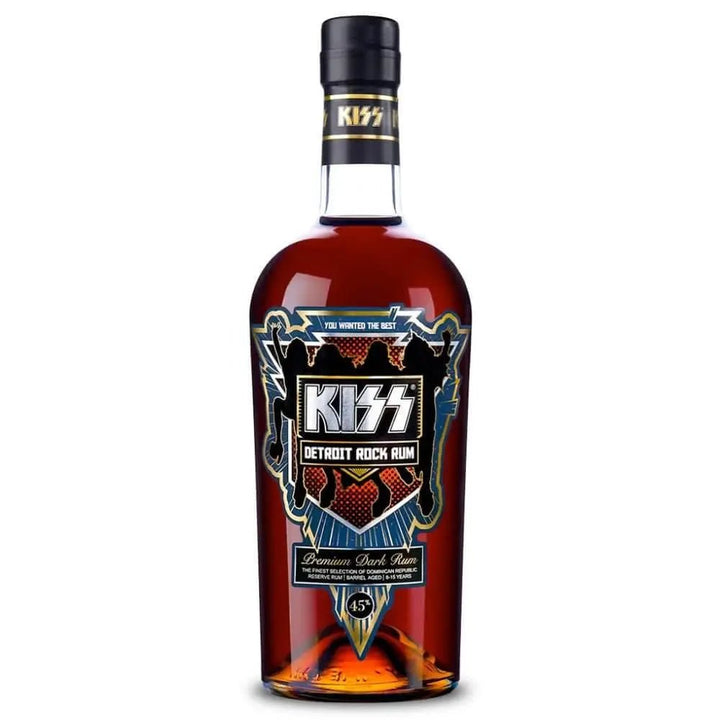 KISS Detroit Rock Premium Dark Rum - Main Street Liquor