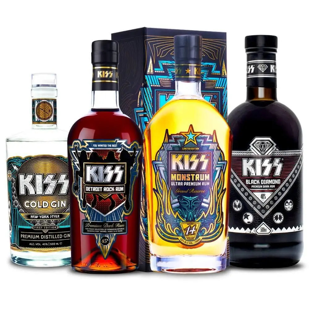 KISS Rum Collectors Set - Main Street Liquor