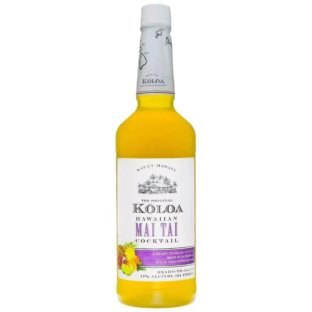 Kōloa Kauaʻi Hawaiian Mai Tai Cocktail 1 Liter - Main Street Liquor