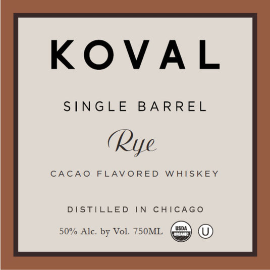 Koval Cocao Flavored Rye - Main Street Liquor