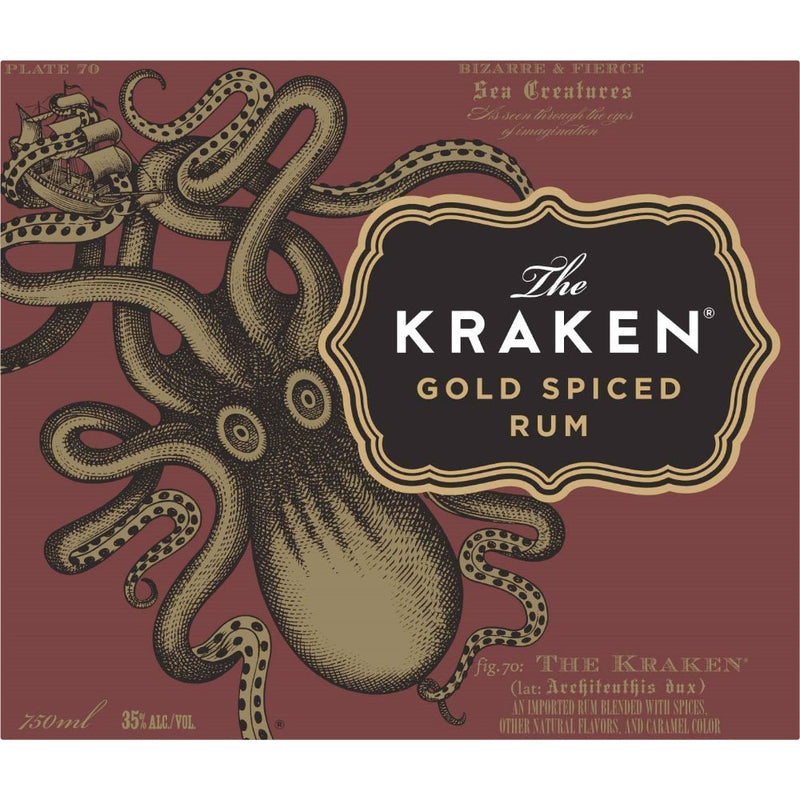 Load image into Gallery viewer, Kraken Gold Spiced Rum - Main Street Liquor

