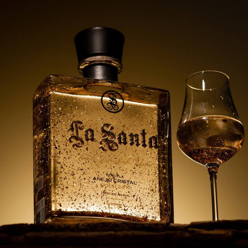 Load image into Gallery viewer, La Santa Tequila 24K Gold Anejo - Main Street Liquor
