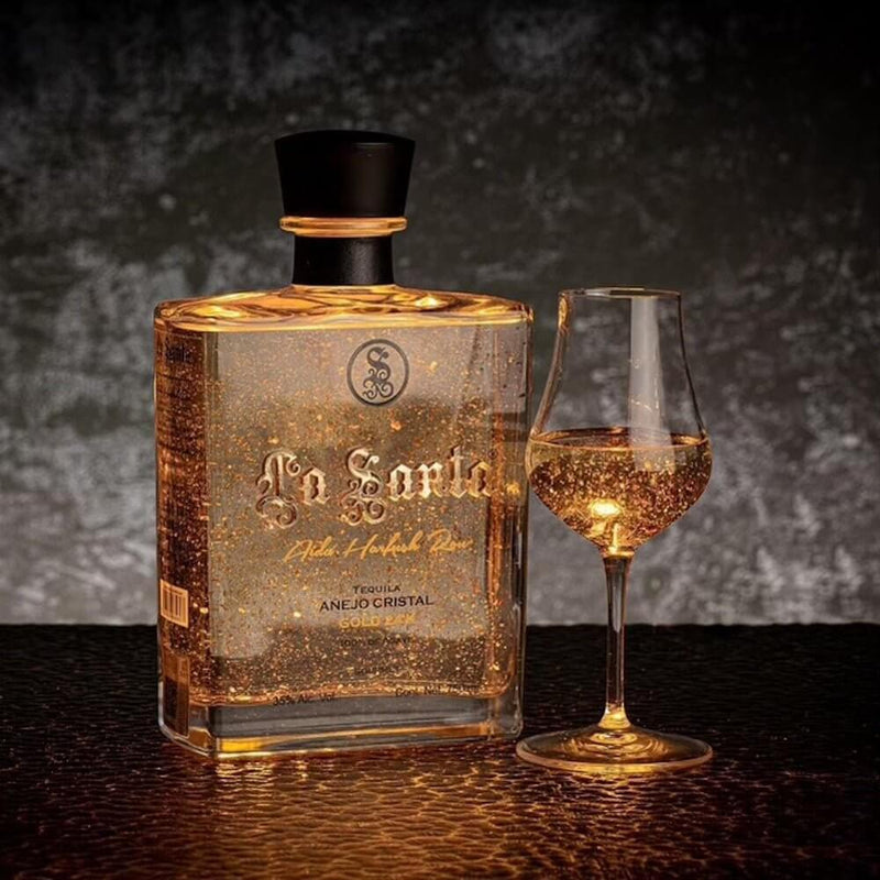 Load image into Gallery viewer, La Santa Tequila 24K Gold Anejo - Main Street Liquor
