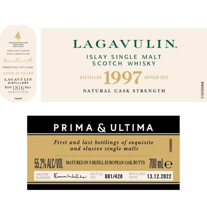 Lagavulin 1997 Prima &amp; Ultima Single Malt Scotch 25 Year Old - Main Street Liquor