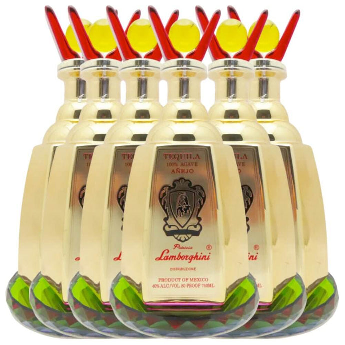 Lamborghini Tequila Añejo 6pk - Main Street Liquor