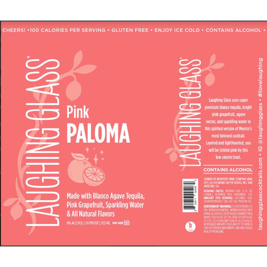 Laughing Glass Pink Paloma - Main Street Liquor