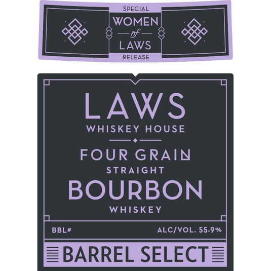 Laws Women of Laws Single Barrel Four Grain Straight Bourbon - Main Street Liquor