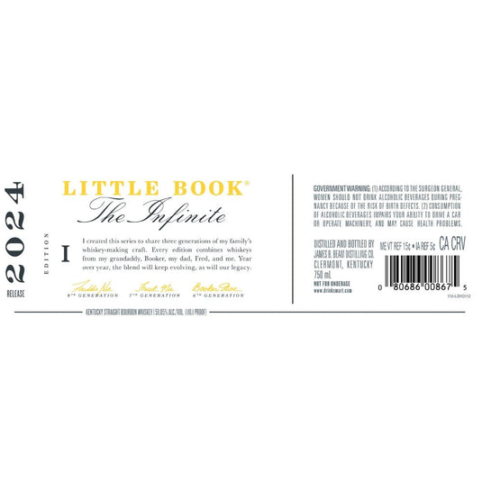 Little Book The Infinite 2024 Edition - Main Street Liquor
