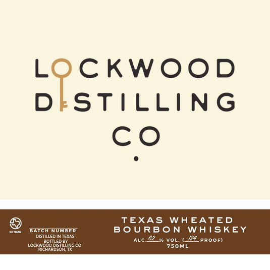 Lockwood Distilling Texas Wheated Bourbon Whiskey - Main Street Liquor