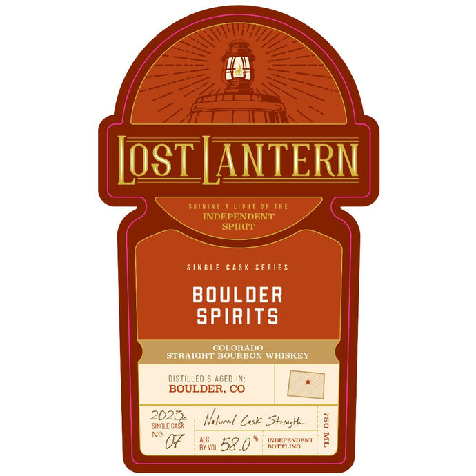 Lost Lantern Boulder Spirits 6 Year Old Colorado Straight Bourbon - Main Street Liquor