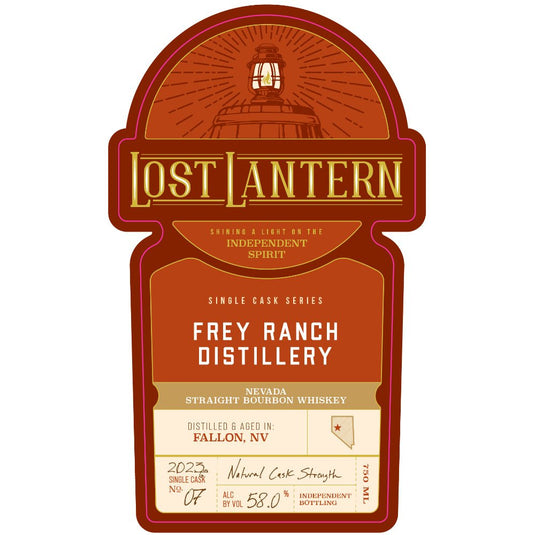 Lost Lantern Frey Ranch 5 Year Old Nevada Straight Bourbon - Main Street Liquor