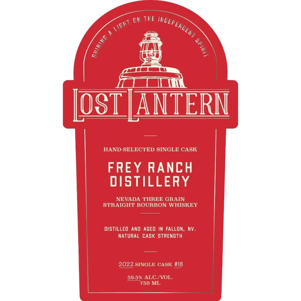 Lost Lantern Frey Ranch Nevada Straight Bourbon - Main Street Liquor