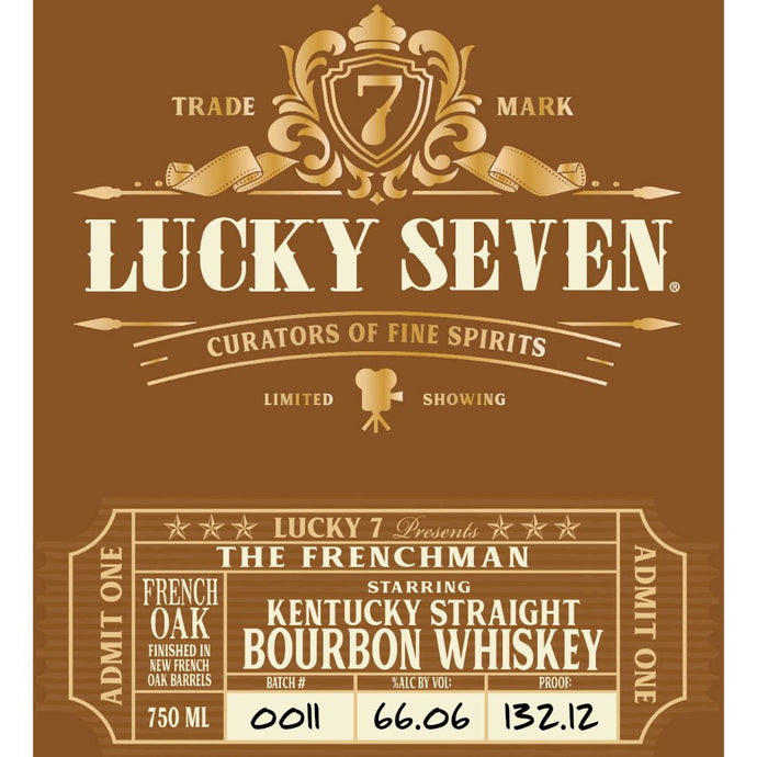 Lucky Seven The Frenchman Bourbon Finished in French Oak Barrels - Main Street Liquor