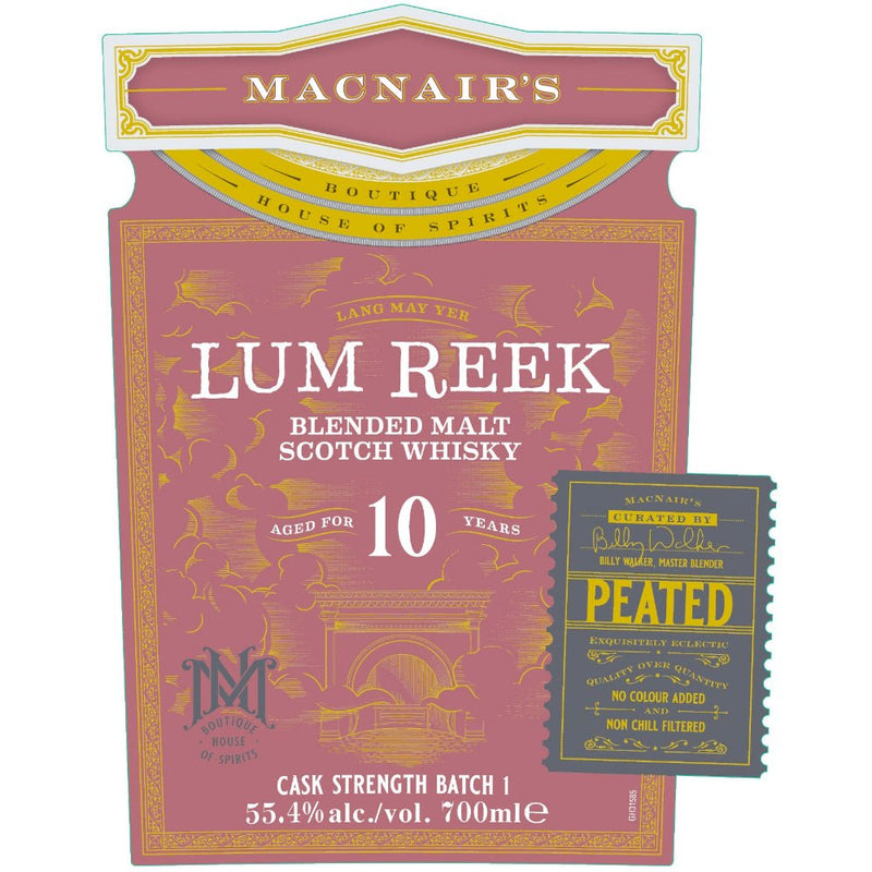 Load image into Gallery viewer, Macnair&#39;s Lum Reek 10 Year Old Batch 1 - Main Street Liquor
