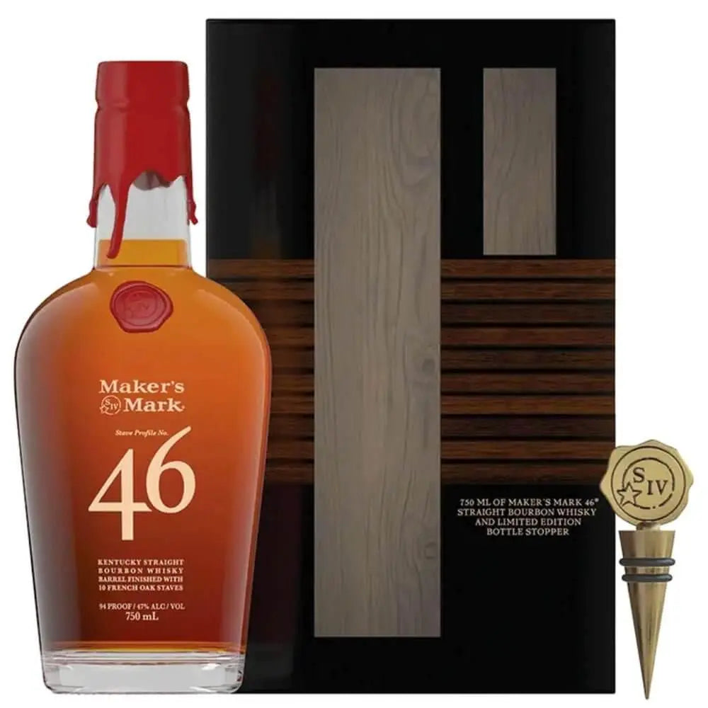 Maker's Mark 46 With Bottle Stopper Gift Set - Main Street Liquor