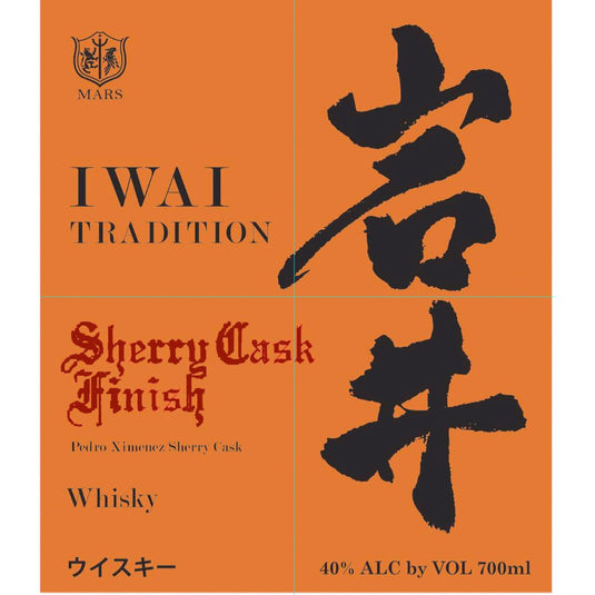 Mars Iwai Tradition Sherry Cask Finish Japanese Whisky - Main Street Liquor