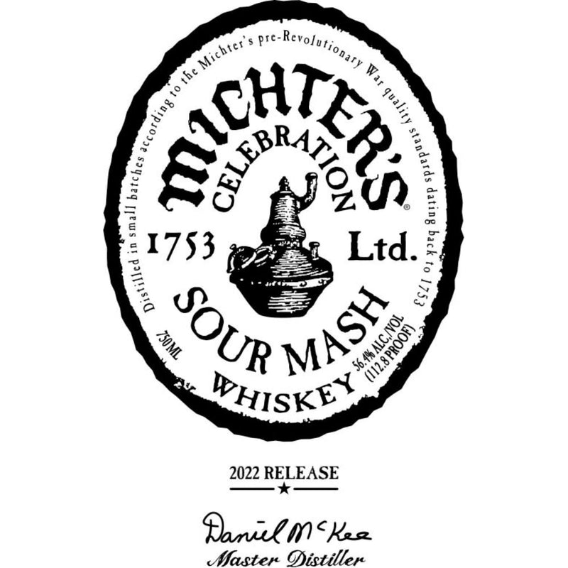 Load image into Gallery viewer, Michter’s 2022 Celebration Sour Mash Whiskey - Main Street Liquor
