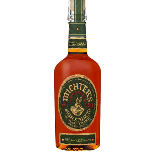 Michter's US 1 Barrel Strength Rye 2021 Release - Main Street Liquor