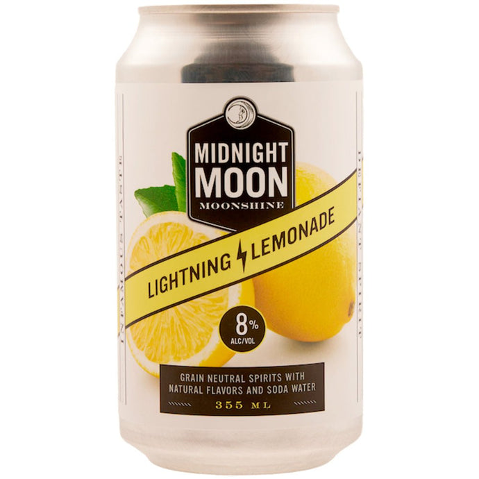 Midnight Moon Lightning Lemonade Cocktail 4pk - Main Street Liquor