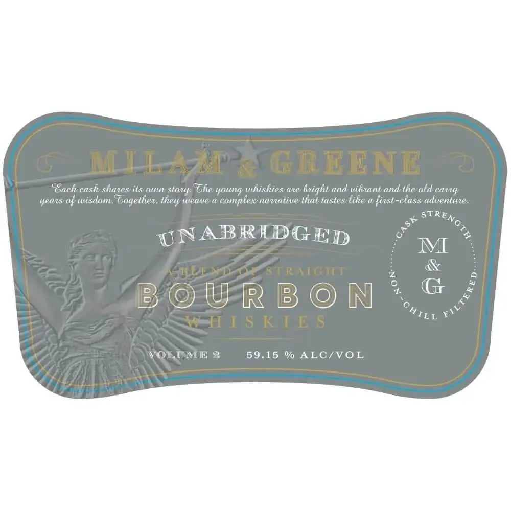 Milam & Greene Unabridged Vol. 2 Blended Straight Bourbon - Main Street Liquor