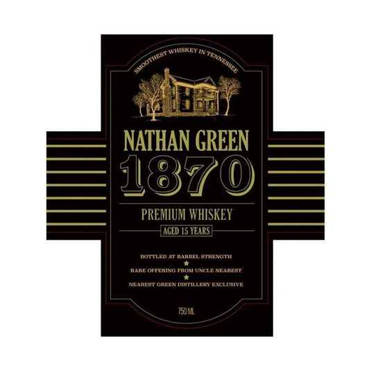 Nathan Green 1870 15 Year Old - Main Street Liquor