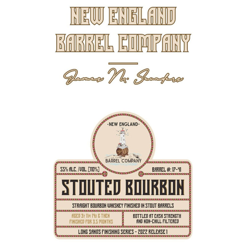 Load image into Gallery viewer, New England Barrel Company Stouted Straight Bourbon - Main Street Liquor
